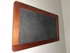Chalkboard Slate Antique Reclaimed Pine Wood Frame Farmhouse Primitive Country
