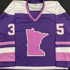 Maddie Rooney Autographed Pro-style Jersey Pwhl Minnesota Frost Beckett