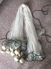 Customize Bait Seine  Drag Nets-10x10mm Or 5x5mm Meshholes Nylon Fishing Net