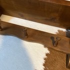 Vintage Wooden Plate Balcony Shelf Wall Rack Apron Hooks Spindle Farmhouse 18 