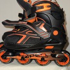 Rollerblades Kids Size  4-7y Great Shape  Orange And Black Pre-owned
