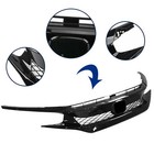 For 2016-2018 Honda Civic Front Grille Type R Style Hood Grill Hatchback Sedan
