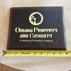 Mutual Of Omaha Insurance Co  Omaha Property And Casualty Co  Sign plaque 8   x10   