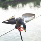 Outdoors Wind-driven Duck Decoy  Duck Motion Decoys  Mallard Feeder Decoy 