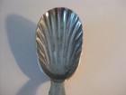 Antique Coin Silver Sugar Shell By Marshall   Cada