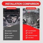 Engine Under Cover Fit For 2020-2023 Hyundai Sonata Splash Shield Front Support