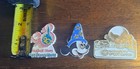 Vintage Walt Disney World Plastic Refrig Epcot Center Mickey Magic  lot Of 3 