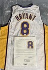 Kobe Bryant Signed Jersey Jsa Certificate Authentication Coa Lakers Nba