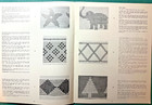 1957 Huck Weaving Swedish Embroidery Patterns Original Designs By Betsy B  Cb-23
