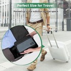 Travel Toiletry Bag Small Dopp Kit For Men Skincare Black