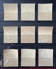 Luxemburg Opt 1941 Deutsches Reich Wwii 9v Full Set Mnh German Occupation L6114
