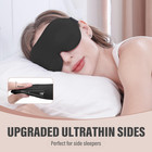 2x 3d Travel Eye Mask Sleeping Soft Padded Shade Cover Rest Relax Blindfold