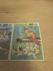 Lot Of 2 Vintage Golden Frame Tray 12pc Puzzle Disney Peter Pan Amd Bambi  3 