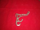 Lot Of 5 Antique Cast Iron Hat   Coat Hooks Victorian Era Ornate 3  Double Hook