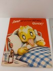 1950s Get Well Soon Greeting Cards Anthropomorphic Duck Bird Frog Fun N Action