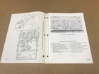 Vintage Philco Home Radio Am fm Tuner Service Manual - Model Rt-300