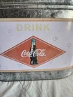 Vintage-style Galvanized Metal Coca-cola Ice Bucket Or Tub     16     9   