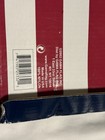 Vintage 2002 Gama 3x5 Ft Usa Embroidered Nylon Stars American Flag Usa Made