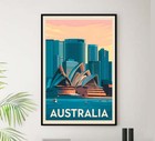 Australia - Vintage Travel Poster
