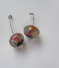 2 Barbara Metzger Ancient Glass Replica Series Lampwork Oregon Basha Beads