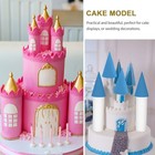 Foams Cake Practice Model Castle-shaped Cake Model Baking Cake Practice Model