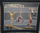 Brand New Gymnastics Tapestry Throw Blanket 48  X 60 