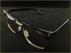 Mens Classy Elegant Retro Style Clear Lens Eye Glasses Square Gold   Black Frame