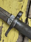 Vintage Swedish Mauser Ej Ab 430 Army Bayonet Fixed Blade Knife No 63b