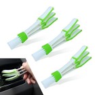 Set Of 3 Mini Duster For Car Air Vent  3 Arms Blinds Duster  Automotive Air 