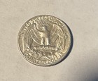 90  Silver Washington Quarter   Average Circulated 1964 Single Quarter
