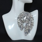 New Alloy Rhinestone Brooch Pin For Bridal Wedding Jewelry Clothing Accessories