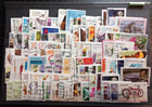 100 Different Australia Recent Commemoratives Stamps on Paper postally Used l uk