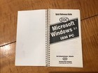 Vtg Microsoft Windows Pc Guide 3 1 Quick Reference Ibm Book 1992 Karl Schwartz