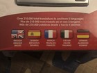 New Franklin 5 Language Translator English French German Italian Spanish Twe118a