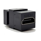 Keystone Insert   Hdmi Coupler Jack  Black