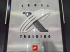 Nike Vintage Cross Training Metal Sign From Store Display - 18 X 18 Inch - Rare
