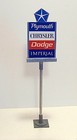 1 18  1 24 Scale Diorama Plymouth chrysler 2-sided Dealer Sign