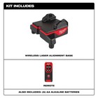 Milwaukee 48-35-1314 Wireless Laser Alignment Base W  Remote