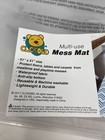 Waterproof Floor Splat Mat For Under High Chair 51    X 51    Gray Protects Floors