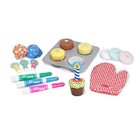 Melissa   Doug Bake   Decorate Cupcake Set  pretend Play  Colourful Wooden Play-