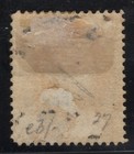 Mh 1883-1884 St  Lucia Queen Victoria 4p Overprinted Stamp  Scott  21 