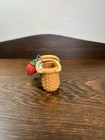 Nwt Bath And Body Works Hand Sanitizer Holder Picnic Basket Blue Gingham