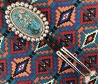 Sterling Silver Morenci Turquoise Bolo Tie -  Kenny Ray Mcneilley