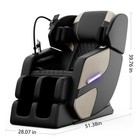 Massage Chair Full Body Zero Gravity Recliner  2026 Pu Leather With 8 Rollers