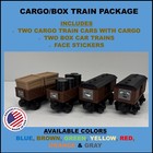 Wooden Railway Compatible  Custom Made Trains