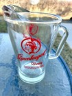 Vintage Leinenkugel  closed  Big 9  Glass Beer Pitcher Chippewa Wi Collectible