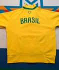 Vintage Brasil 2008 Nike Jacket Cbf Soccer Futbol Brazil World Cup Yellow Xl 2xl