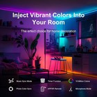 200 Ft Led Lights For Bedroom  Music Synchronized Smart Led Strip Lights  Ultra 