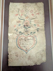 Antique 18th Century Pa German Fraktur 1789 - 1797 Historical Museum Deaccession