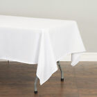60 X 126 In  Rectangular Polyester Tablecloths For 8 Ft  Tables Banquet Party